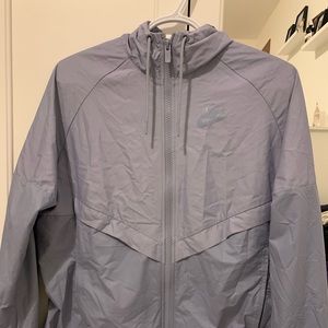 Purple Nike windbreaker
